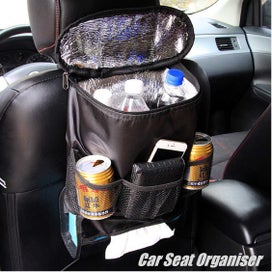 Listing 9 of 17 for Car Seat Storage Cooler Bag Drinks Tissue Holder *Over Stocked*