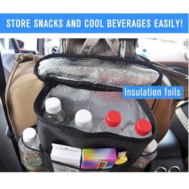 Listing 5 of 17 for Car Seat Storage Cooler Bag Drinks Tissue Holder *Over Stocked*