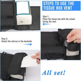 Listing 7 of 17 for Car Seat Storage Cooler Bag Drinks Tissue Holder *Over Stocked*
