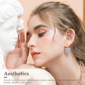 Listing 3 of 10 for Silver Earring Hooks DIY Jewelry Beads Ear Wires Making Supplies Kit 120/240PCS