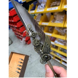 Listing 4 of 13 for Quill Feather Calligraphy Writing Pen Wings Gift Set *Local Clearance*