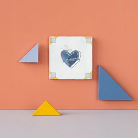 Listing 2 of 2 for Love Birds Ceramic Tile