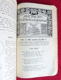 Listing 4 of 17 for *^* 1920s NZ School Journals, 10 bound into a booklet