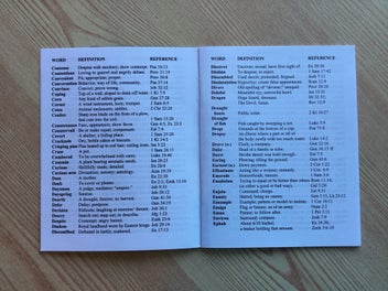 Listing 2 of 2 for KJV Bible Dictionary