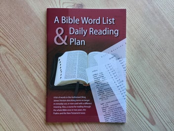 Listing 1 of 2 for KJV Bible Word List & Daily Reading Plan