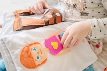 Listing 2 of 12 for My Big Day Interactive Quiet Fabric Book