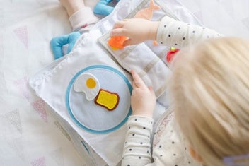 Listing 3 of 12 for My Big Day Interactive Quiet Fabric Book