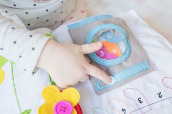 Listing 6 of 12 for My Big Day Interactive Quiet Fabric Book