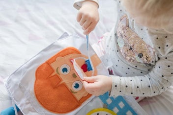 Listing 8 of 12 for My Big Day Interactive Quiet Fabric Book