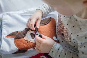 Listing 11 of 12 for My Big Day Interactive Quiet Fabric Book