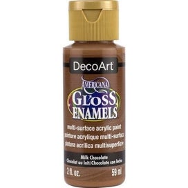 Listing 1 of 2 for Americana Gloss Enamel 2oz Milk Choc