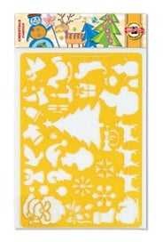 Listing 1 of 2 for Artist Stencil - Drg Template Xmas 4