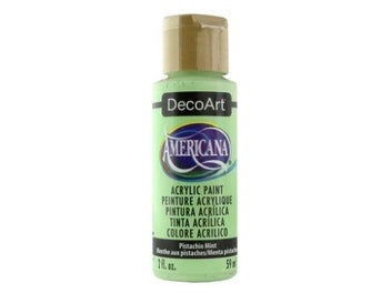 Listing 1 of 12 for Acrylic Paint - Americana Acrylics 2oz Pistachio