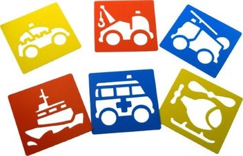 Listing 1 of 2 for Stencil - Washable Stencils Emergency Services (6)