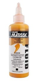 Listing 1 of 2 for Acrylic Paint - Matisse Fluid 135ml Cadmium Orange