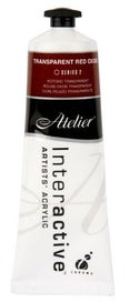Listing 1 of 2 for Acrylic Paint - Atelier 80ml Transparent Red Oxide