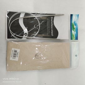 Listing 1 of 1 for Knitting Needles - 9# Circular Hollow Annular Needles (Set of 12)