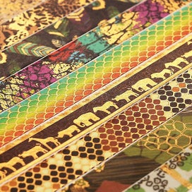 Listing 3 of 5 for 12rolls Washi Tape Set Animal Washi Tape Stickers Leopard Print School Supplies