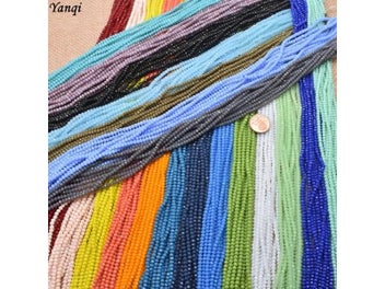 Listing 6 of 10 for Yanqi 2 3 4mm Rondell Faceted Crystal Beads For Jewelry DIY