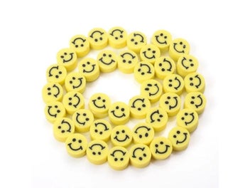 Listing 6 of 10 for 10mm Polymer Clay Beads Spacer Loose Beads For Jewelry Making Handmade Charm