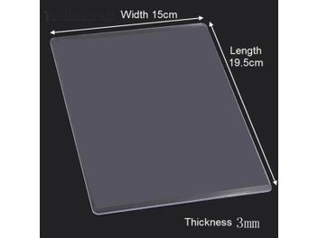 Listing 6 of 10 for Chzimade 3mm 5mm Die Cutting Embossing Machine Plate For Scrapbook Crafts