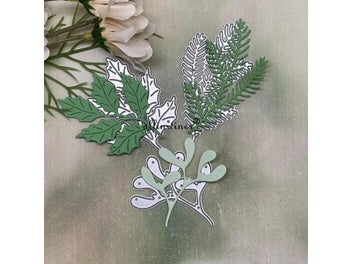 Listing 3 of 5 for Christmas Tree Branches DIY Metal Cutting Die For Scrapbook Crafting