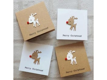Listing 3 of 5 for Christmas Diy Cute Deer Metal Cutting Dies For Scrapbooking Crafts