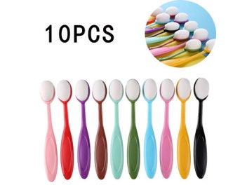 Listing 3 of 12 for 10pcs Colorful Ink Brush Blender Brushes For DIY Scrapbooking Cards