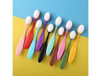 Listing 5 of 12 for 10pcs Colorful Ink Brush Blender Brushes For DIY Scrapbooking Cards