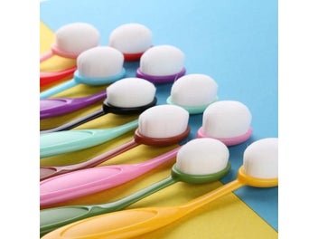 Listing 7 of 12 for 10pcs Colorful Ink Brush Blender Brushes For DIY Scrapbooking Cards