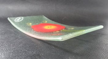 Listing 2 of 4 for Julie O' Hand Crafted Slump Glass Plate NZ (SKU C2)