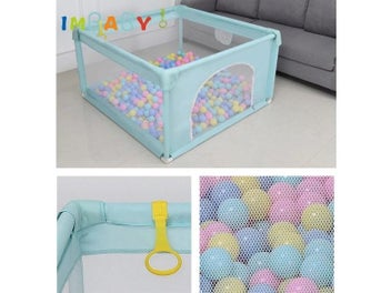 Listing 3 of 9 for IMBABY Playpen For Children Quality Playpen Floor For Children With Foam Cotton