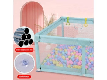 Listing 7 of 9 for IMBABY Playpen For Children Quality Playpen Floor For Children With Foam Cotton
