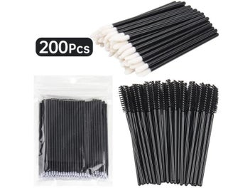 Listing 3 of 10 for 200pcs Eyelash Extension Special Eyelash Removal Brush Micro Brush Eyelash