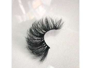 Listing 7 of 10 for Buzzme Volume Mink Lashes Dramatic Fluffy 25mm Long Eyelashes Messy Reusable