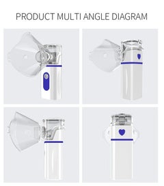 Listing 4 of 10 for Nebulizer Portable Health Care Nebulizator Baby Steam Inhalation Home Medical