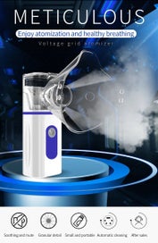 Listing 8 of 10 for Nebulizer Portable Health Care Nebulizator Baby Steam Inhalation Home Medical