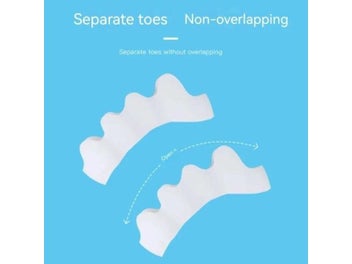 Listing 6 of 9 for 2 Pairs Flexible Foot Orthotic Compact And Exquisite Appearance Relief From