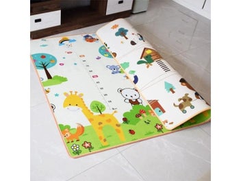 Listing 3 of 9 for Non-toxic Thick 1CM EPE Baby Activity Gym Baby Crawling Play Mats Folding Mat
