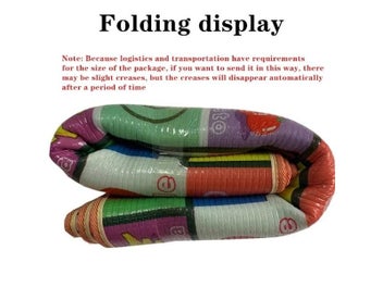 Listing 4 of 9 for Non-toxic Thick 1CM EPE Baby Activity Gym Baby Crawling Play Mats Folding Mat