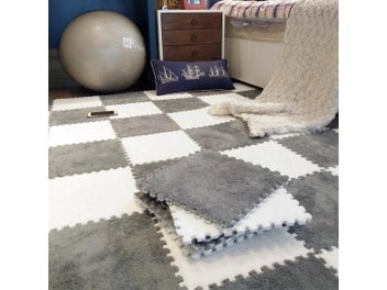 Listing 4 of 10 for 10-20Pcs Soft Plush Children's Mat Baby Play Mat Baby Toys Eva Foam Puzzle