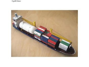 Listing 3 of 9 for 1PC New 1:400 Gdansk Cargo Ship DIY Handcraft 3D Paper Card Model Sets MYPANDA