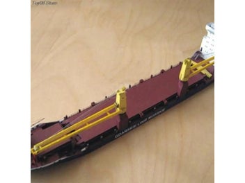 Listing 6 of 9 for 1PC New 1:400 Gdansk Cargo Ship DIY Handcraft 3D Paper Card Model Sets MYPANDA