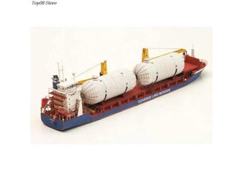 Listing 7 of 9 for 1PC New 1:400 Gdansk Cargo Ship DIY Handcraft 3D Paper Card Model Sets MYPANDA