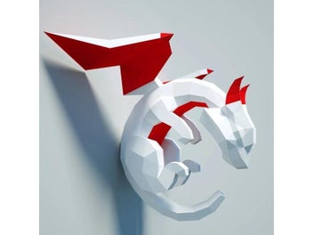 Listing 4 of 7 for Faucet Wall Hanging 3D Wall Decoration Diy Paper Art Model