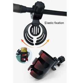 Listing 4 of 7 for Baby Stroller Cup Holder Universal 360 Rotatable Drink Bottle Rack