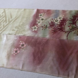 Listing 10 of 20 for Vintage Japanese Silk Kimono Panel