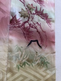 Listing 15 of 20 for Vintage Japanese Silk Kimono Panel