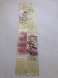 Listing 19 of 20 for Vintage Japanese Silk Kimono Panel
