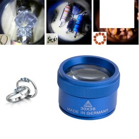 Listing 3 of 10 for 30x36 Optical Magnifying Glass Portable Pocket Electronics Magnifyier For